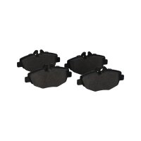 Brake pad set front discs 20 mm VALEO IAM-Expertise suitable for e.g. MB E-CLASS