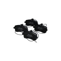 Brake pad set front discs 19.2 mm VALEO for e.g. PEUGEOT 407