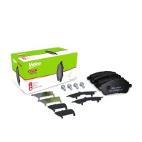 Brake pad set front discs 16.4 mm VALEO for FORD FIESTA...