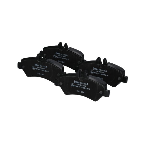 Bremsbelagsatz Scheiben hinten 19,8 mm VALEO für u.a. MB SPRINTER
