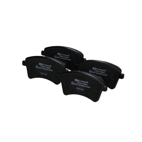 Bremsbelagsatz Scheiben vorne 17,7 mm VALEO für u.a. RENAULT KANGOO