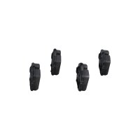 Brake pad set rear discs 17 mm VALEO suitable for BMW 1...