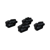 Brake pad set rear discs 17 mm VALEO suitable for BMW 1 Series and others