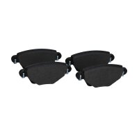 Bremsbelagsatz Scheiben hinten 16,6 mm VALEO für u.a. RENAULT KANGOO