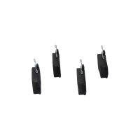 Brake pad set front discs 19.5 mm VALEO IAM-Expertise suitable for e.g. VW GOLF