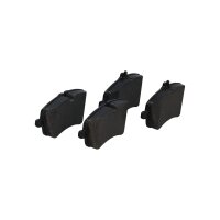 Brake pad set front discs 19.5 mm VALEO suitable for e.g. MB C-CLASS