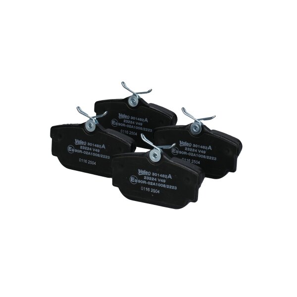 Brake pad set rear discs 16.5 mm VALEO for e.g. VW TRANSPORTER