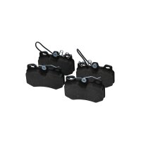 Brake pad set front discs 17.6 mm VALEO for e.g. PEUGEOT 205