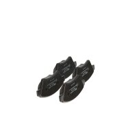 Brake pad set front discs 17.3 mm VALEO for e.g. RENAULT MEGANE