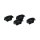 Brake pad set rear discs 16 mm VALEO for FORD MONDEO and others
