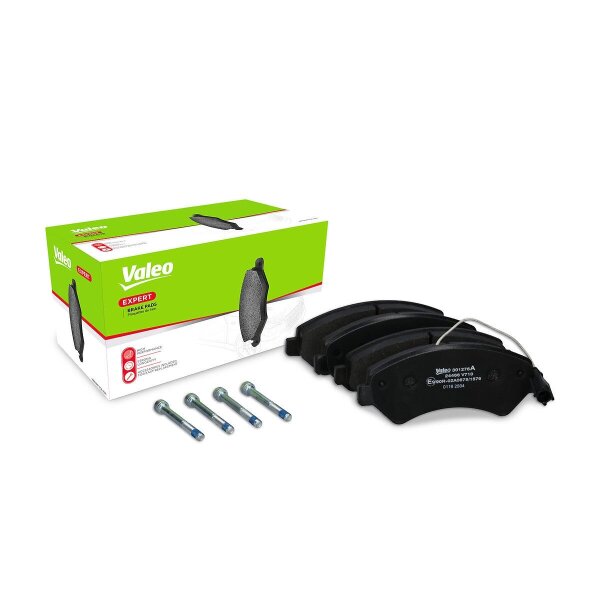 Brake pad set front discs 19.1 mm VALEO for CITROËN JUMPER and others
