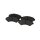 Brake pad set front discs 19.1 mm VALEO for CITROËN JUMPER and others