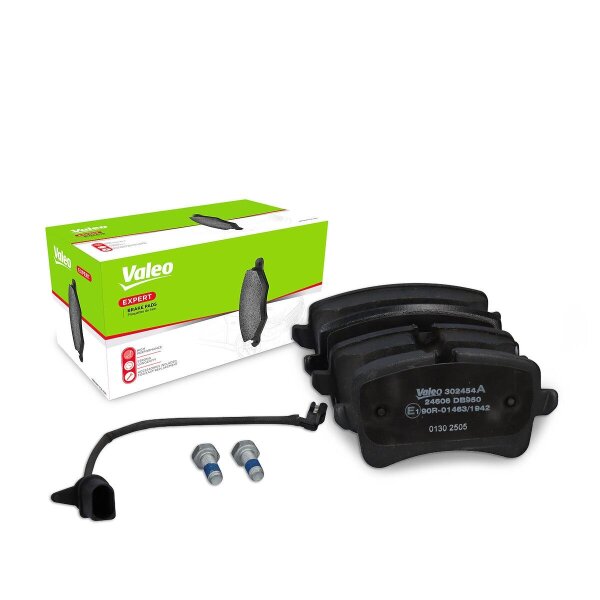 Bremsbelagsatz Scheiben hinten 17,3 mm VALEO für u.a. AUDI A7