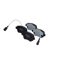 Brake pad set front discs 17.6 mm VALEO for FIAT PUNTO...