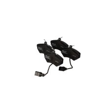 Brake pad set front discs 19.5 mm VALEO IAM-Expertise...