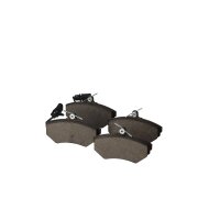 Brake pad set front discs 19.5 mm VALEO IAM-Expertise suitable for e.g. AUDI A4