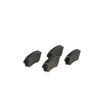 Brake pad set rear discs 15.9 mm VALEO for e.g. RENAULT MEGANE