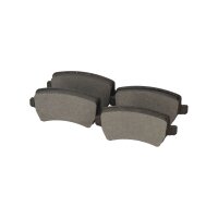 Brake pad set rear discs 16.9 mm VALEO IAM-Expertise suitable for e.g. VOLVO V60