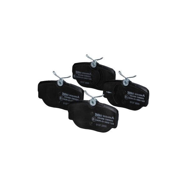 Bremsbelagsatz Scheiben hinten 16,2 mm VALEO für u.a. LAND ROVER II