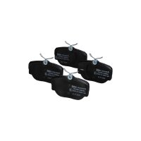 Bremsbelagsatz Scheiben hinten 16,2 mm VALEO für...