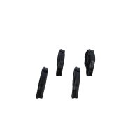 Brake pad set front discs 17 mm VALEO for FORD TRANSIT...