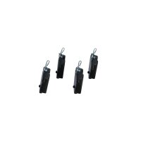 Brake pad set rear discs 14.1 mm VALEO for FIAT TIPO and...