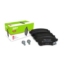 Brake pad set rear discs 16 mm VALEO for e.g. RENAULT...