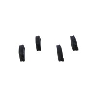 Brake pad set rear discs 17.3 mm VALEO for e.g. ALFA ROMEO 159