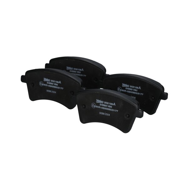 Bremsbelagsatz Scheiben vorne 18,7 mm VALEO für u.a. RENAULT KANGOO