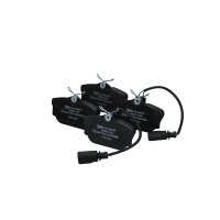 Brake pad set rear discs 16.5 mm VALEO for e.g. VW...