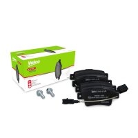 Brake pad set rear discs 17.2 mm VALEO for FIAT PUNTO and...