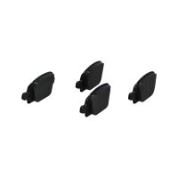 Brake pad set rear discs 14.1 mm VALEO suitable for e.g. OPEL CORSA