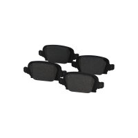 Brake pad set rear discs 14.1 mm VALEO suitable for e.g. OPEL CORSA