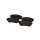 Brake pad set front discs 21 mm VALEO IAM-Expertise suitable for e.g. MB X-CLASS