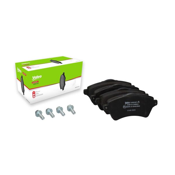 Brake pad set front discs 18.3 mm VALEO for e.g. LAND ROVER FREELANDER