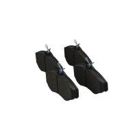 Brake pad set front discs 18.7 mm VALEO for e.g. LAND ROVER II