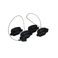 Brake pad set rear discs 14 mm VALEO IAM-Expertise suitable for e.g. ABARTH 500