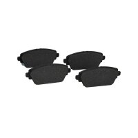 Brake pad set front discs 16.5 mm VALEO for e.g. NISSAN PRIMERA