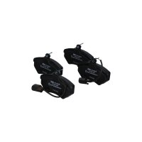 Brake pad set front discs 18.6 mm VALEO IAM-Expertise...