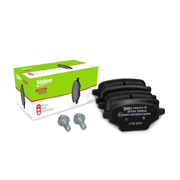 Bremsbelagsatz Scheiben hinten 17,4 mm VALEO für...