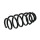 Suspension Spring front axle coil spring KYB for e.g. ALFA ROMEO 159
