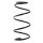 Suspension Spring front axle coil spring KYB IAM-Expertise for BMW Z4