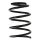 Suspension Spring front axle coil spring KYB suitable for e.g. MG ZT