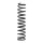 Suspension Spring Front Axle Ø 100 mm KYB for HONDA ACCORD and others