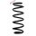 Suspension Spring front axle coil spring KYB for e.g. VW PASSAT