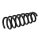 Suspension Spring front axle coil spring KYB IAM-Expertise for BMW X5