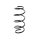 Suspension Spring front axle coil spring KYB for SEAT IBIZA and others