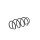 Suspension Spring front axle coil spring KYB for SEAT IBIZA and others