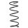 Suspension Spring front axle coil spring KYB for CITROËN XSARA