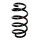 Suspension Spring front axle coil spring KYB for e.g. FORD TRANSIT